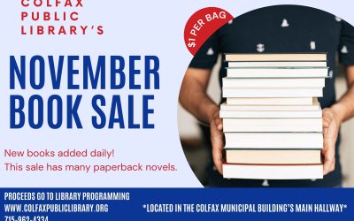 All of November Book Sale in the Hallway