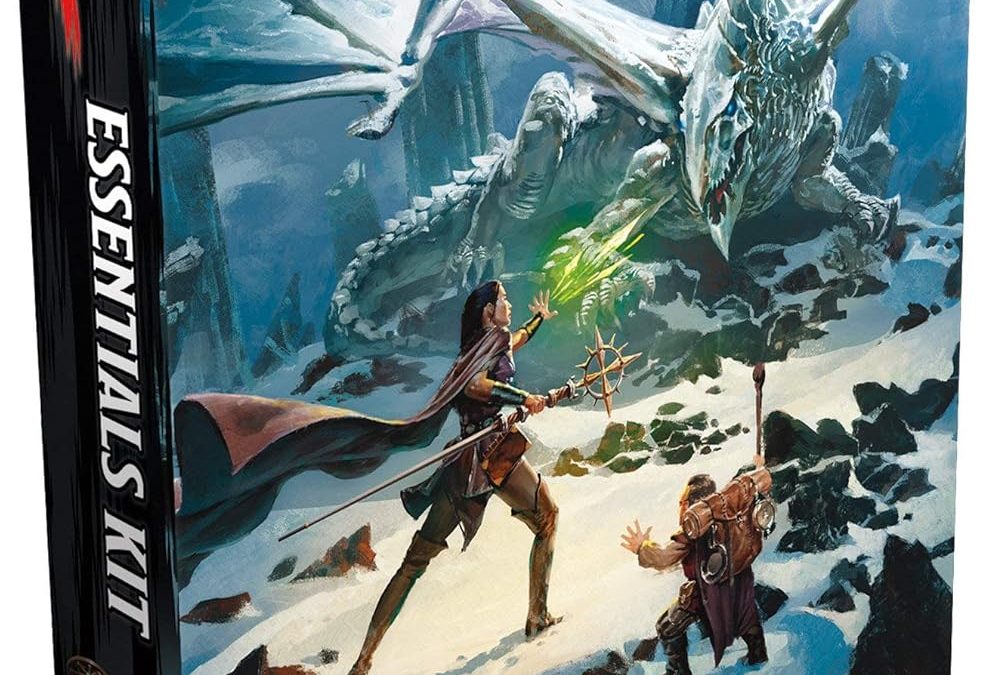 Picture of a box game for Dungeons and Dragons Essentials Kit.